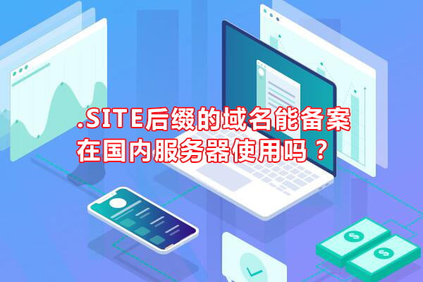 .site后缀的域名能备案在国内服务器使用吗？(图1)